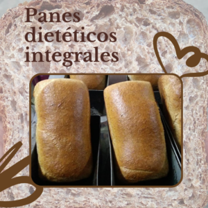 Pan dietético alto en fibra